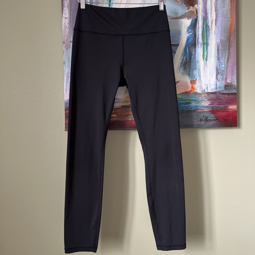 Reformation EcoMove Womens Sz L High-Waisted Black Leggings